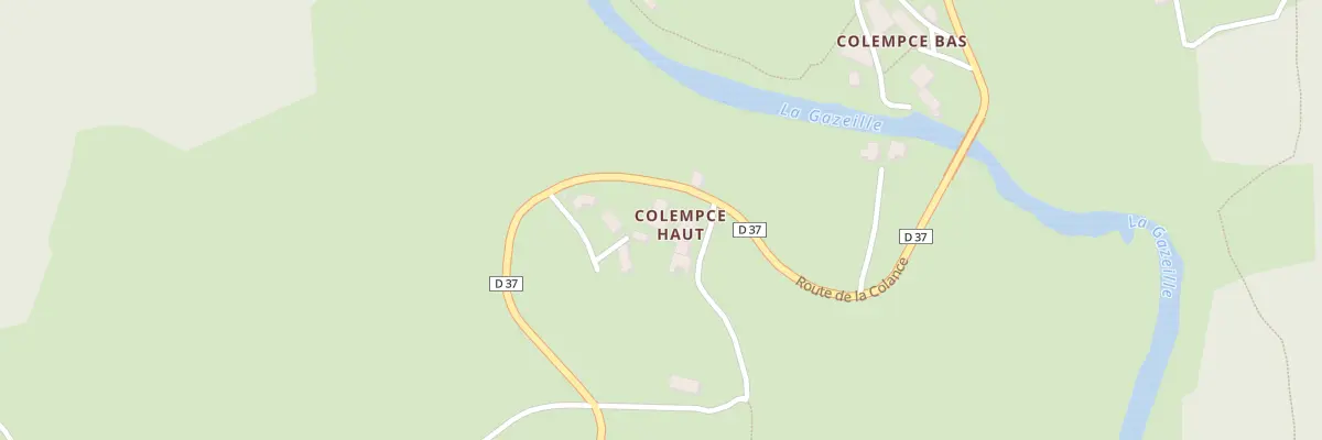 Plan du 5115A Colance Haut à Chadron
