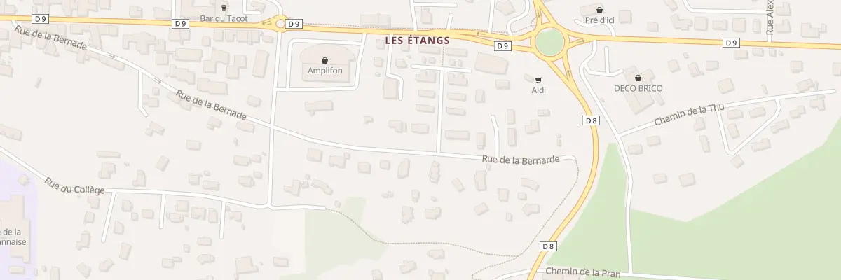 Plan du 493 Rue de la Bernarde à Renaison