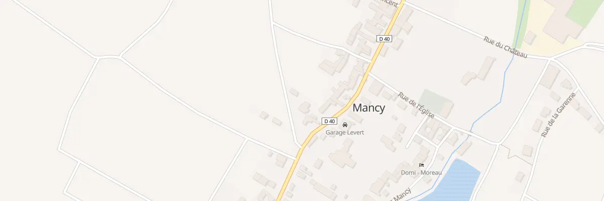 Plan du 2 Rue de Monthelon à Mancy
