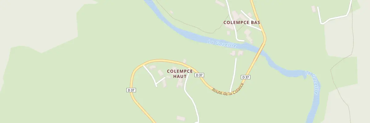 Plan du 5116 Colance Haut à Chadron