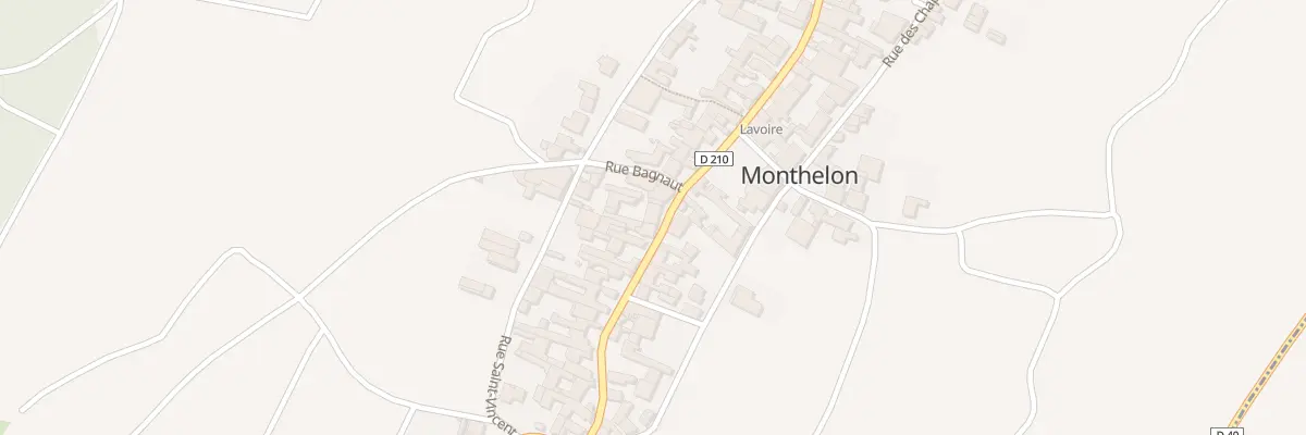 Plan du 38 Rue Gaston Poittevin à Monthelon