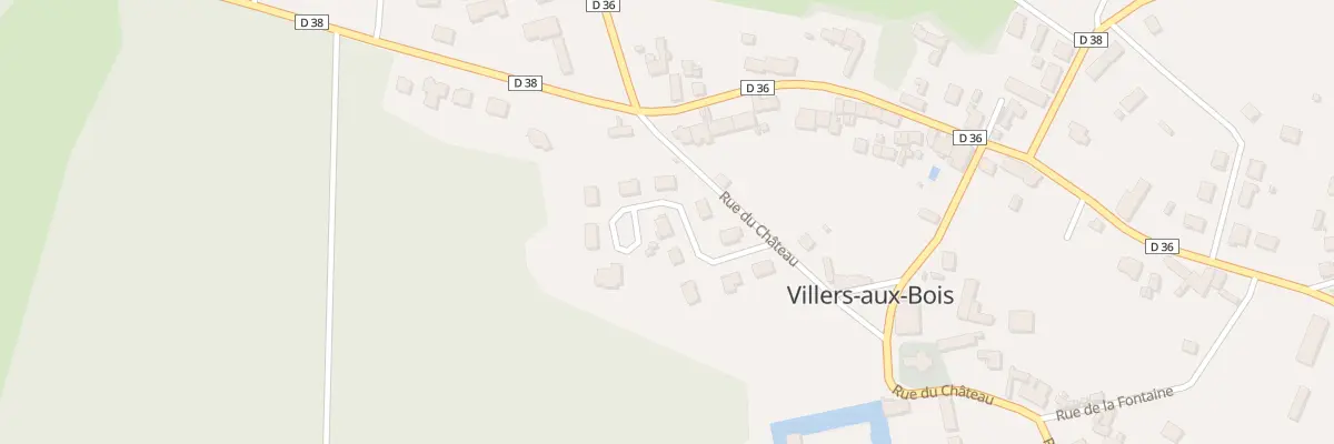 Plan du 8 Parc aux Cedres à Villers-aux-Bois