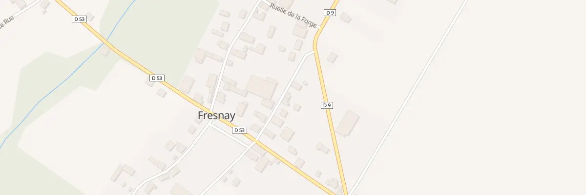 Plan du 9 Rue Lucien Oudinet à Faux-Fresnay