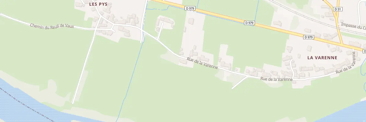 Plan du 511 Rue de la Varenne à La Motte-Saint-Jean