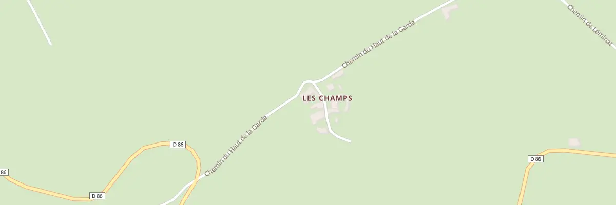 Plan du 26 Imp des Champs à Cremeaux