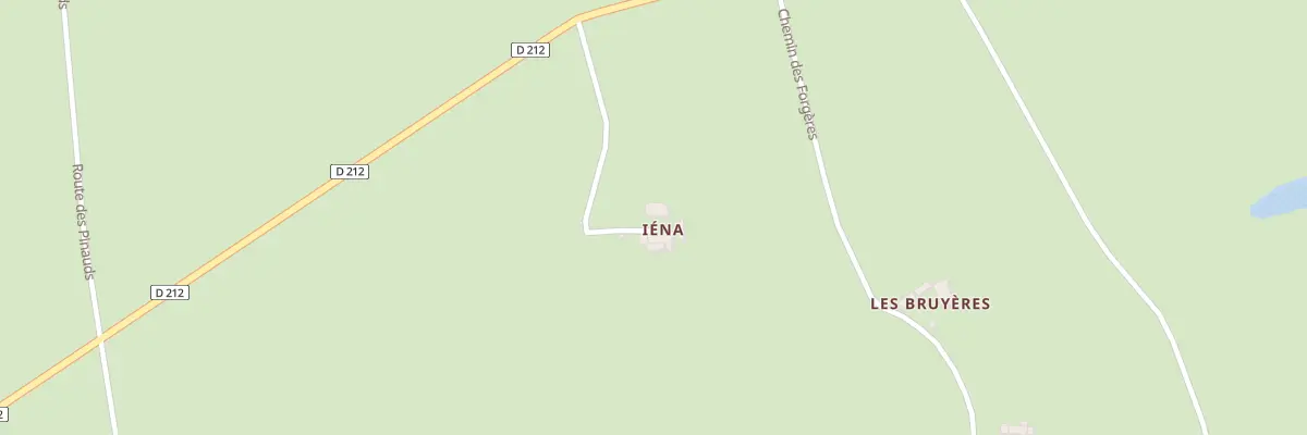 Plan du 1 Imp de Iéna au Bouchaud