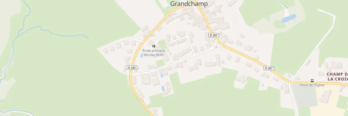 Plan du 10 Rue des Ecoles à Neuvy-Grandchamp