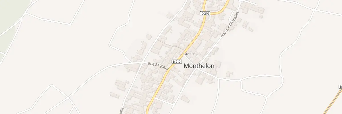 Plan du 22 Rue Gaston Poittevin à Monthelon