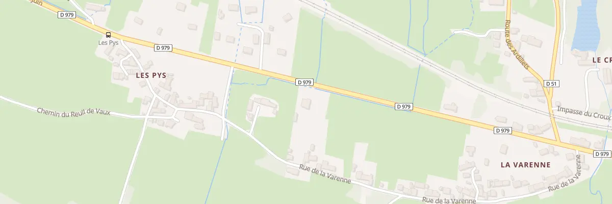 Plan du 423 Rte du 10 Juin à La Motte-Saint-Jean