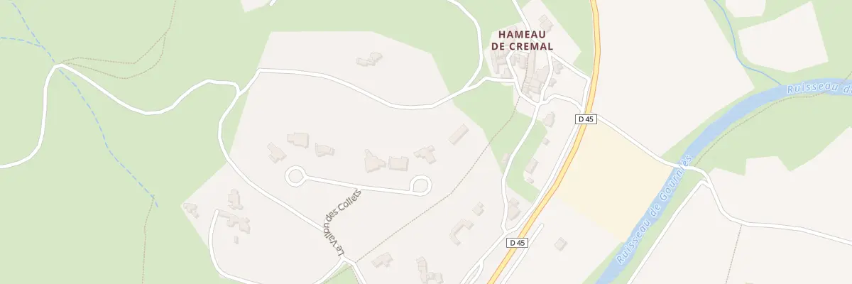 Plan du 7 Les Colets à Corconne