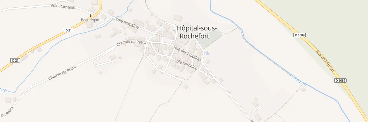Plan du 499 Voie Romaine à Solore-en-Forez