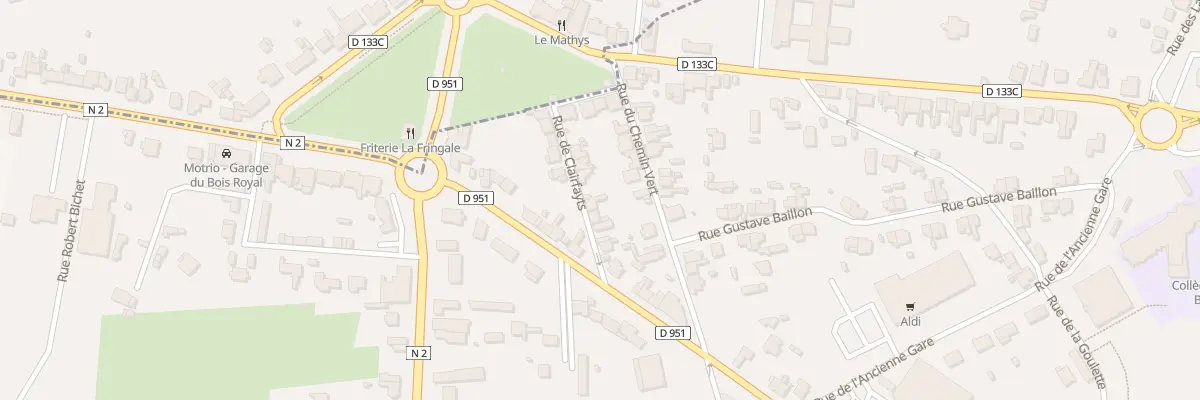 Plan du 17 Rue de Clairfayts à Avesnelles