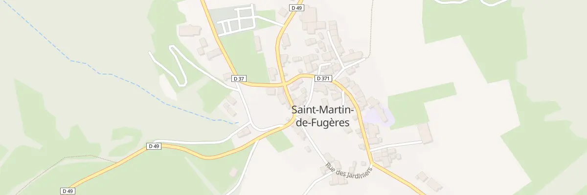 Plan du 31 Rue de l’Enclos à Saint-Martin-de-Fugères