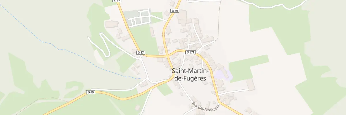 Plan du 12 Rue de Charcon à Saint-Martin-de-Fugères