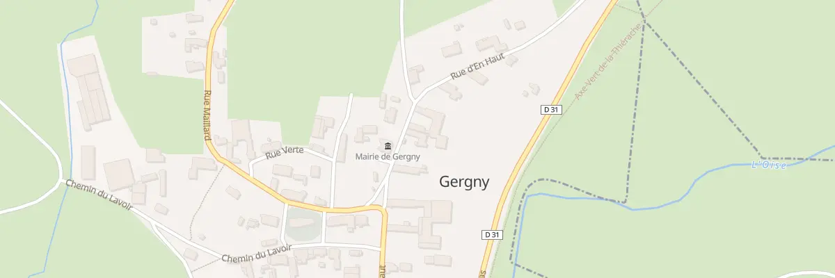 Plan du 18 Rue d’En Haut à Gergny