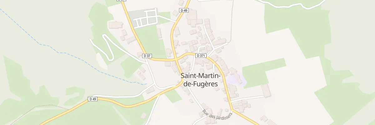 Plan du 5058 Le Bourg à Saint-Martin-de-Fugères