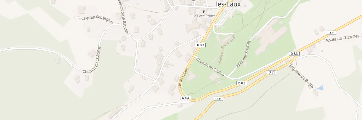 Plan du 223 Rue du Lavoir à Saint-Alban-les-Eaux