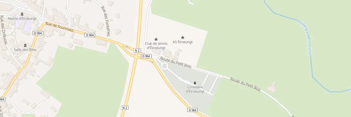Plan du 5 Le Petit Bois à Étrœungt