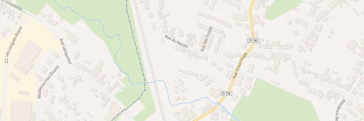 Plan du 27 Rue du Marais à Maubeuge