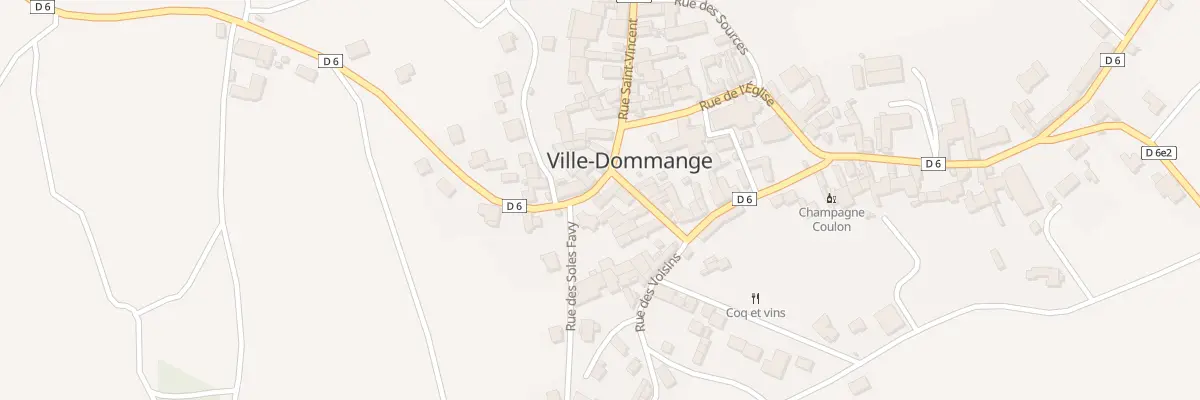 Plan du 2 Rue de la Prevote à Ville-Dommange