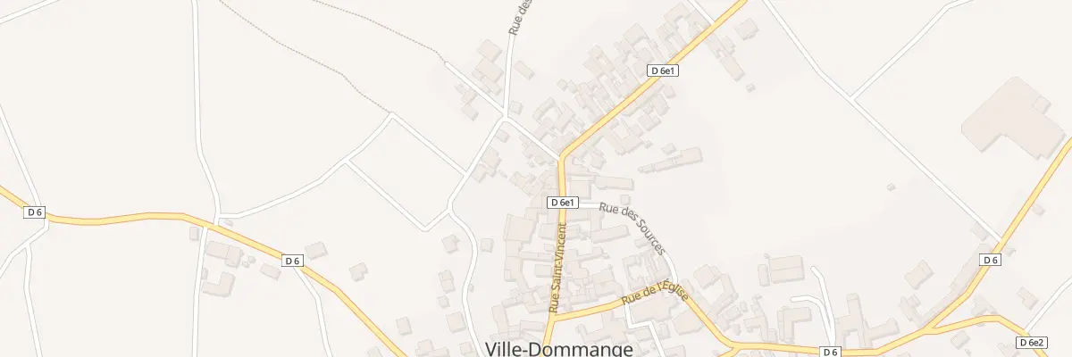 Plan du 23 Rue St Vincent à Ville-Dommange