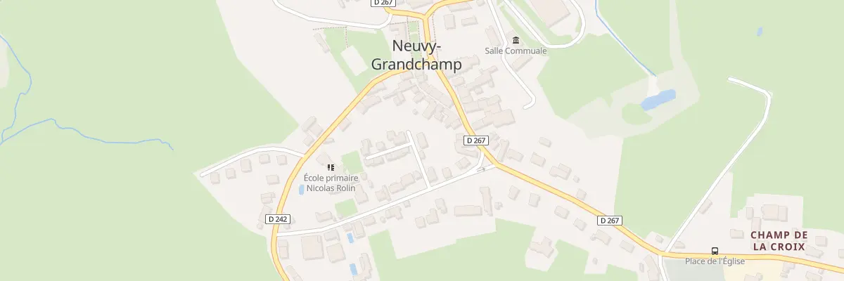 Plan du 12 Imp des Jardins à Neuvy-Grandchamp