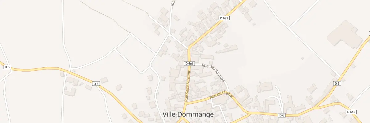 Plan du 19 Rue Saint Vincent à Ville-Dommange