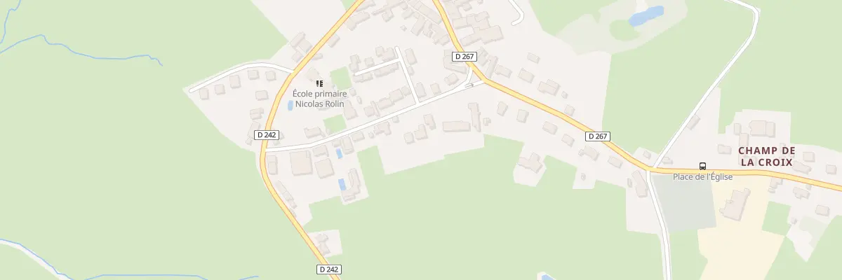 Plan du 7 Rue des Ecoles à Neuvy-Grandchamp