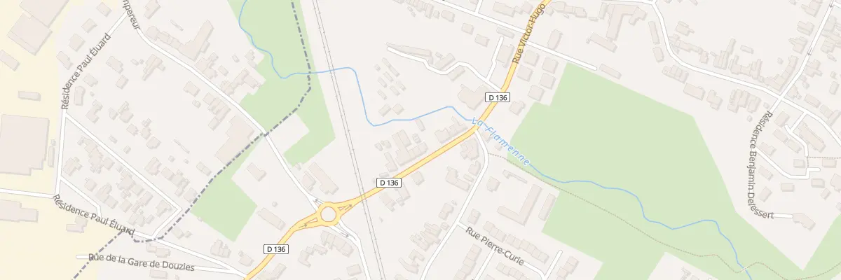 Plan du 78 Rue Victor Hugo à Maubeuge