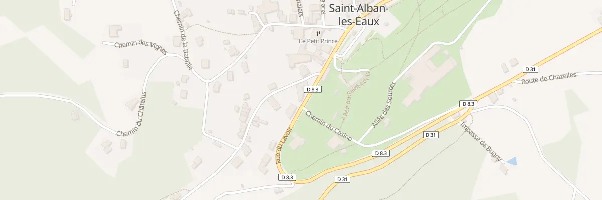 Plan du 117 Rue du Lavoir à Saint-Alban-les-Eaux