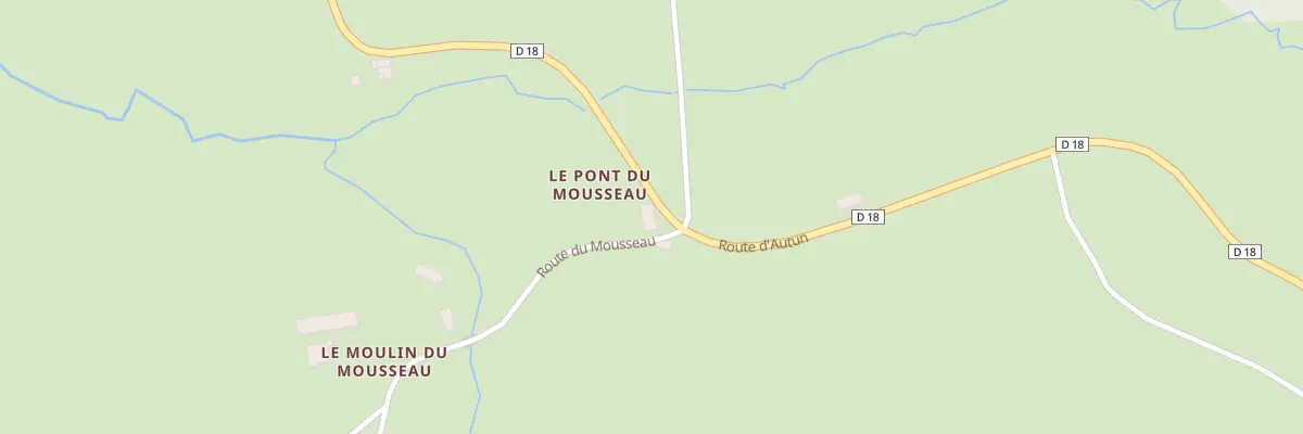 Plan du 241 Rte d’Autun à Villapourçon
