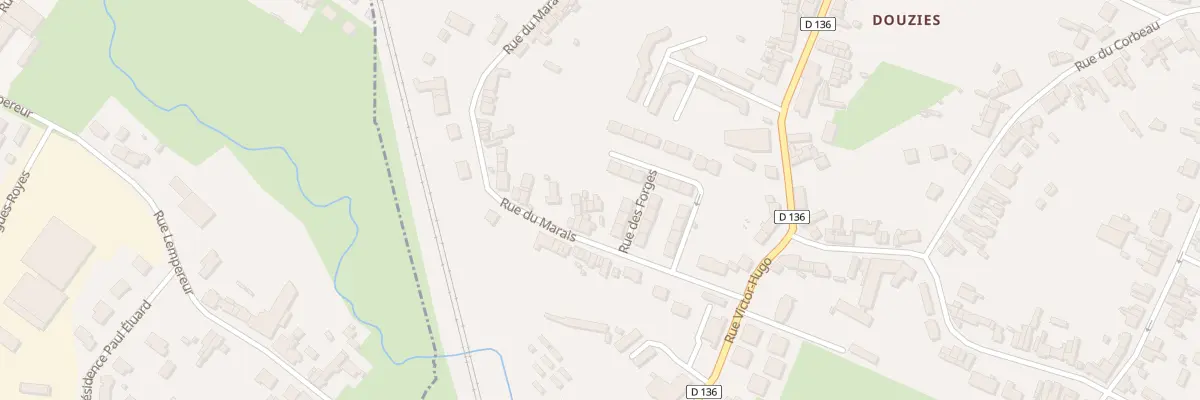 Plan du 18 Rue du Marais à Maubeuge