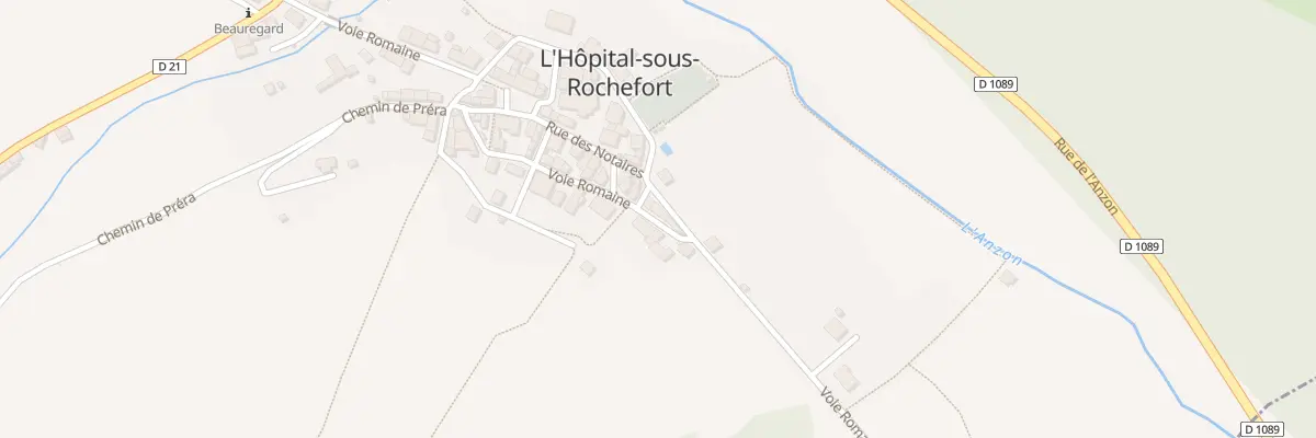 Plan du 583 Voie Romaine à Solore-en-Forez