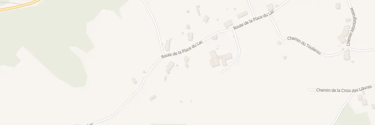 Plan du 724 Rte de la Place du Lac à Saint-Alban-les-Eaux