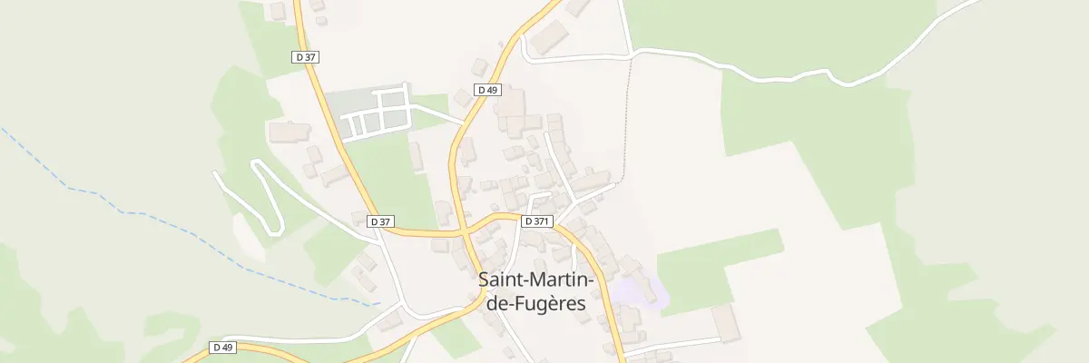 Plan du 31 Rue du Gite à Saint-Martin-de-Fugères