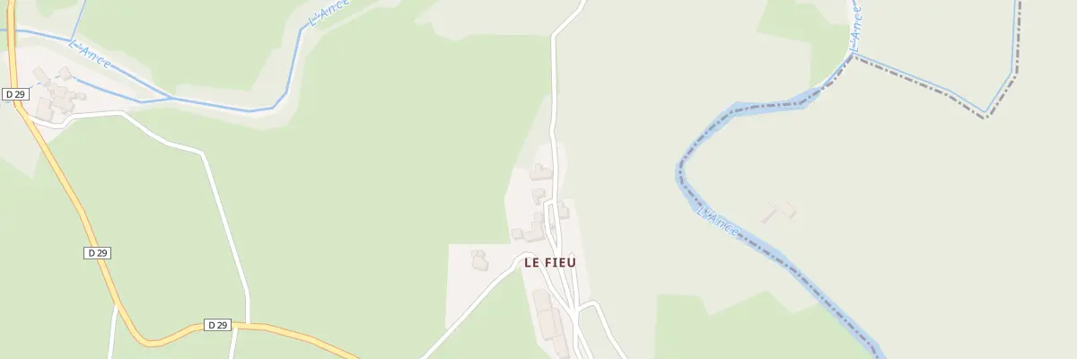 Plan du 5110 Le Fieux à Saint-Julien-d’Ance