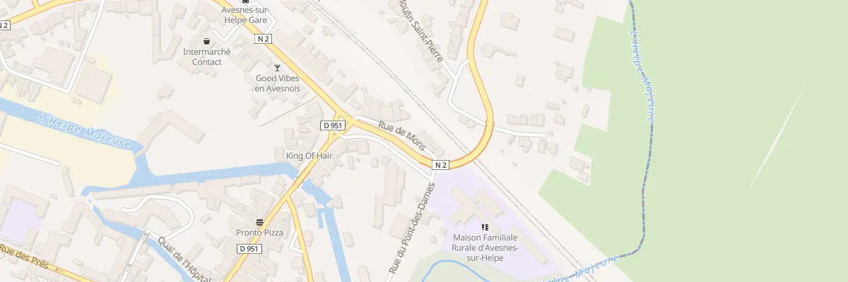 Plan du 54 Rue de Mons à Avesnes-sur-Helpe