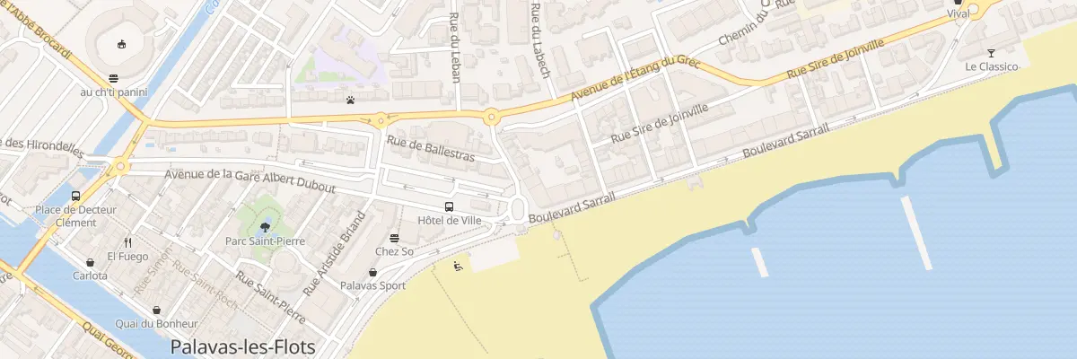 Plan du 4 Rue Pierre de Provence à Palavas-les-Flots