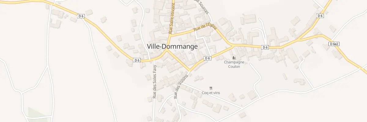 Plan du 5 Rue de la Prevote à Ville-Dommange