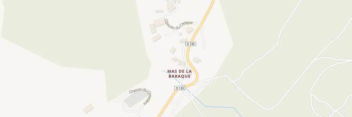 Plan du 75 Imp de la Baraque à Saint-Félix-de-Pallières
