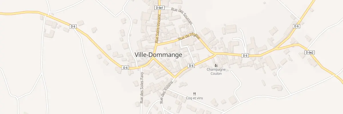Plan du 1 Rue de la Prevote à Ville-Dommange
