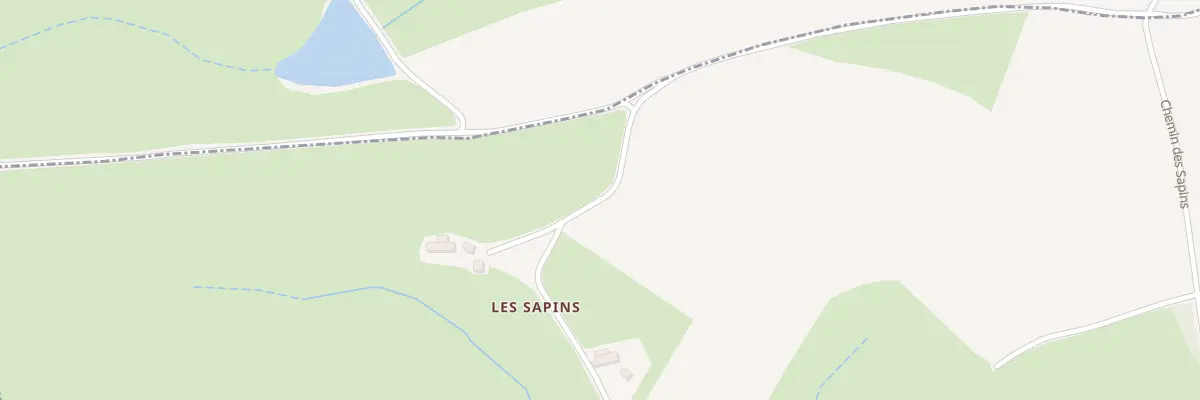 Plan du 5096 Les Sapins à La Chapelle-au-Mans