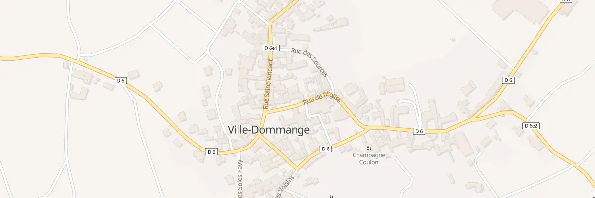 Plan du 5 Rue de l’Eglise à Ville-Dommange