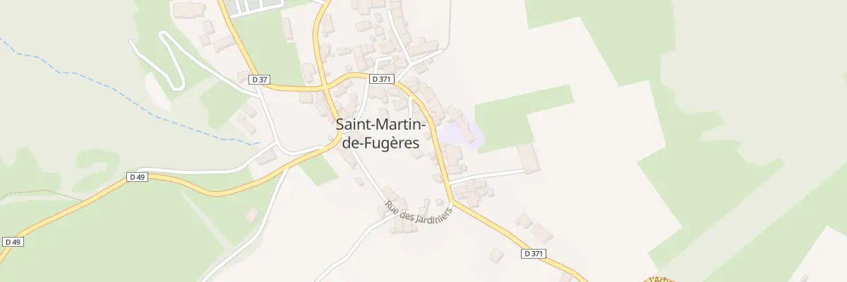 Plan du 170 Rue de Charcon à Saint-Martin-de-Fugères