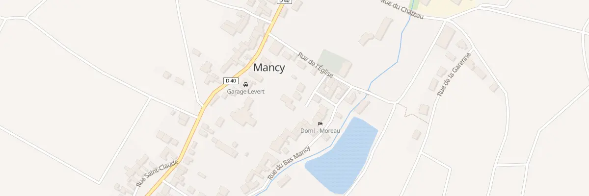 Plan du 3 Rue du Bas de Mancy à Mancy