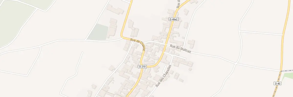 Plan du 6 Rue de Chavot à Monthelon