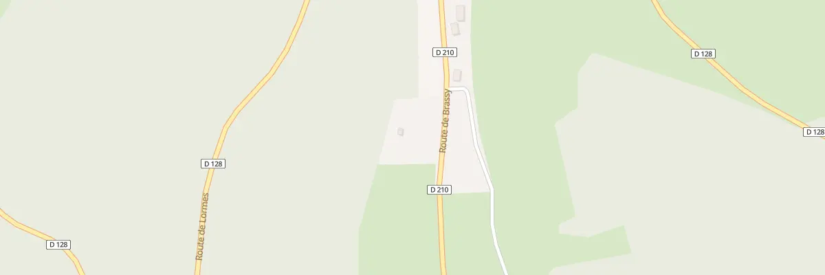 Plan du 28 Rte de Brassy le Bourg à Marigny-l’Église
