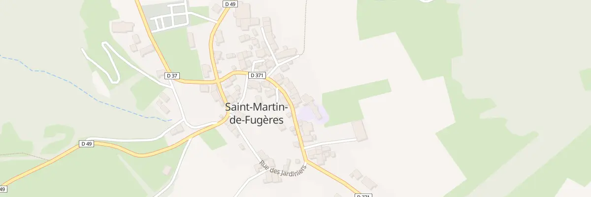 Plan du 5032 Le Bourg à Saint-Martin-de-Fugères