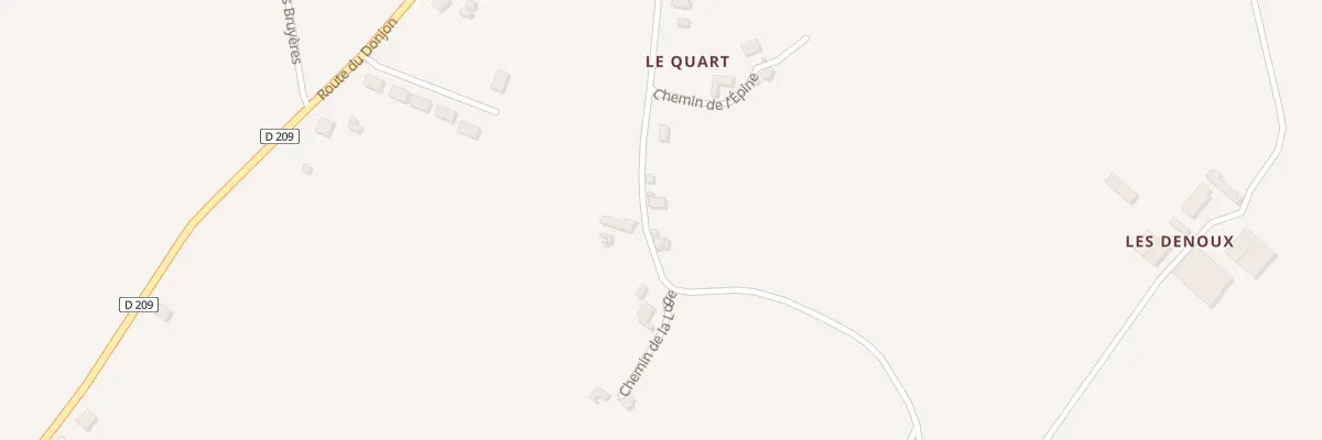 Plan du 19 Rue du Quart à Saint-Léger-sur-Vouzance