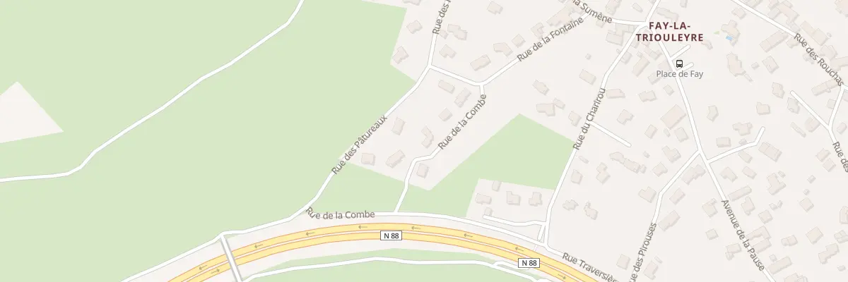Plan du 5 Rue de la Combe à Saint-Germain-Laprade